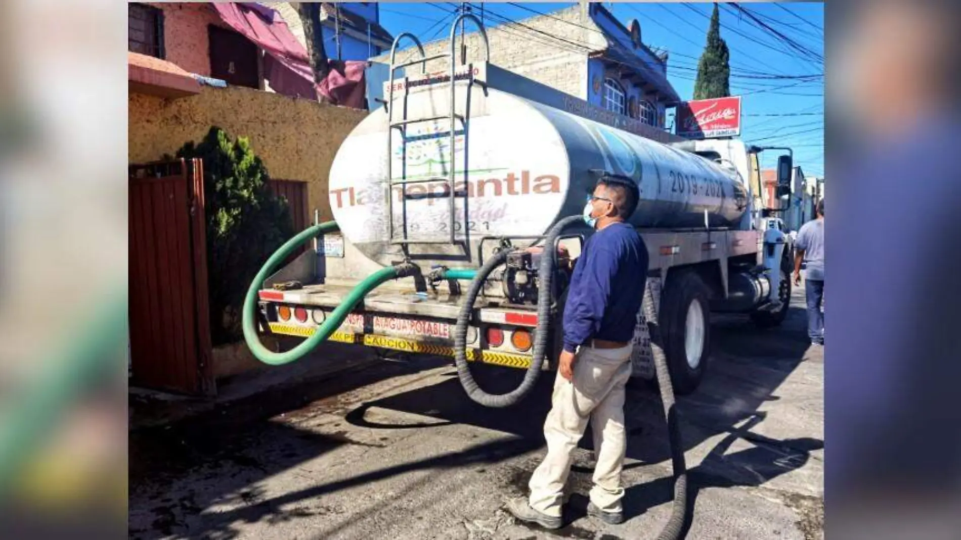 agua potable cortesia TLALNEPANTLA